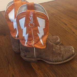 Olathe RoughOut Cowboy Boots